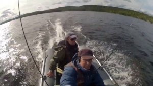 Рыбалка на севере Карелии на озере "Пяозеро" (Кумское водохранилище)