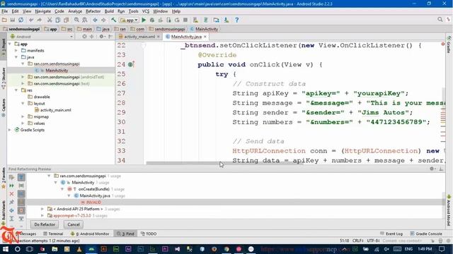 How to Send Free SMS using Android?[With Source Code]