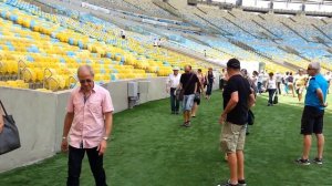 Hunsrücker Brasilienfreunde im WM-Stadion Maracana in Rio de Janeiro