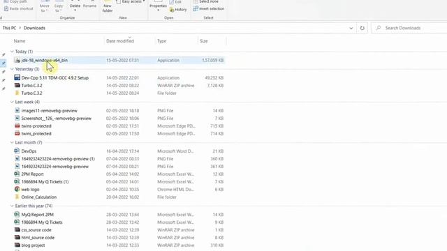 Download java 18 and install in windows 10/11 #java18 #java #javatcoding