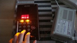Отключение / включение квартиры на домофоне ELTIS DP400