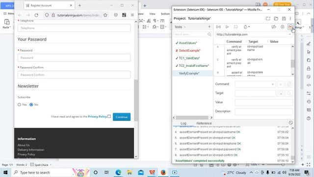 Selenium IDE Complete Tutorial(Latest Version) - Cyber Goddess смотреть онлайн