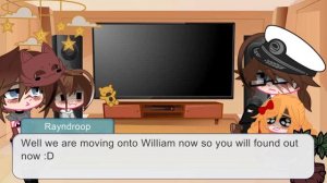 Past Aftons react to their future-Part 2 Michael and William Afton|fnaf gc| MY AU!