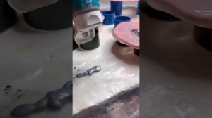 Спасение набора подстаканников из эпоксидной смолы. Финишный слой. #эпоксиднаясмола #подстаканники