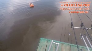 Карповая рыбалка корабликом камарад (Camarad Speed)