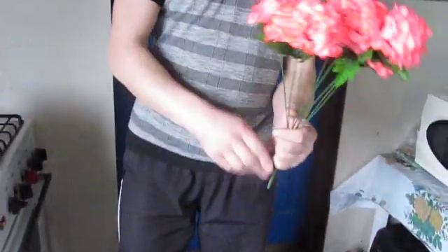 Быстрое распаривание декоративных цветов.