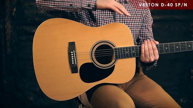 Акустическая гитара VESTON D40