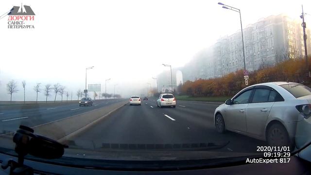 Санкт-Петербург. Туман в городе. смотреть онлайн