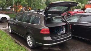 Открытие и закрытие багажника с кнопки VW Passat B7