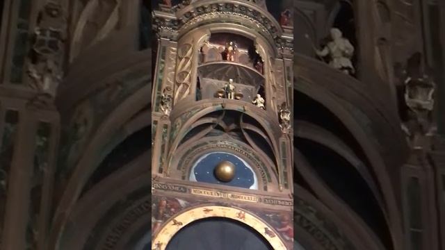 СТРАСБУРГСКИЙ СОБОР СТАРИННЫЕ АСТРОНОМИЧЕСКИЕ ЧАСЫ STRASBOURG CATHEDRAL ANCIENT ASTRONOMICAL CLOCK