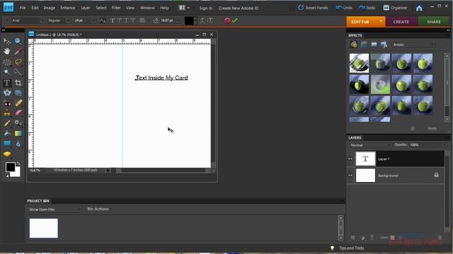 Photoshop Elements Printing Text on the Inside of Vertical Image Inkjet Note Cards смотреть онлайн