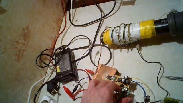 Попытка сделать БТГ на пачкогене с напряжением 80 вольт. смотреть онлайн