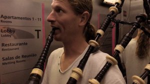Busindre Reel (Hevia) on Bagpipes - Odin's Krieger Festival, Brazil - Rapalje Celtic Folk Music