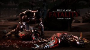 Mortal Kombat XL - Mileena Tasty Treat Fatality on All Characters 4K Gameplay Fatalities