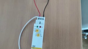 Подключение Реле задержки Включения ORT A1 к постоянному напряжению 12 в