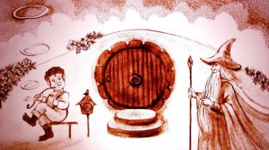 Alizbar & Ann'Sannat  The Hobbit, or There and Back Again /Sand art / Тори Воробьева Песочная сказка