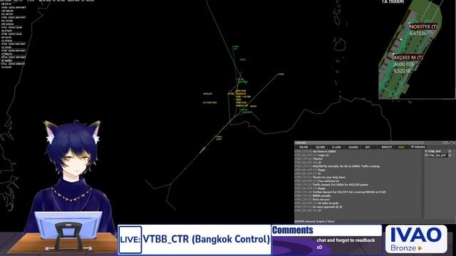 [IVAO] ATC Bangkok Control #25. Wow where did January go? смотреть онлайн