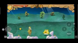 полное прохождение игры губка Боб против тритона