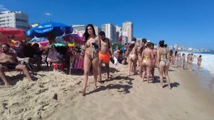 4K Leblon Beach, Rio de Janeiro, Brazil 2023 ?? THE BEST VLOG BEACH
