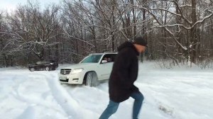 Геометрическая проходимость: PORSCHE 955, MERCEDES GLK, MITSUBISHI Outlander.