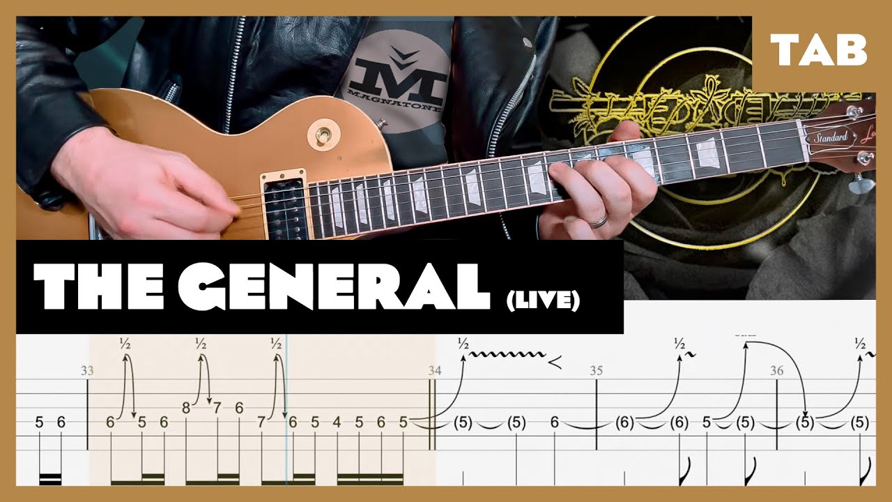 Guns N’ Roses - The General (Live) - Guitar Tab | Lesson | Guitar Tab | Tutorial