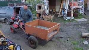 Тележка к Мотоблоку