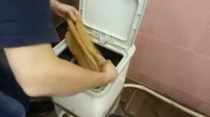 Мега отжим яблок. Выжимаем яблочный сок с помощью стиральной машины