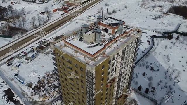 Новостройки Калуги — Жилой комплекс «Комфорт Парк» в апреле 2022 года