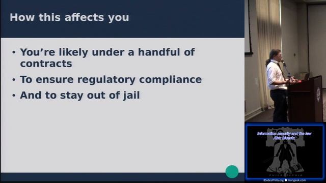 IH11 Information security and the law Alex Muentz смотреть онлайн