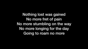 Going Home Paul Robeson Lyrics