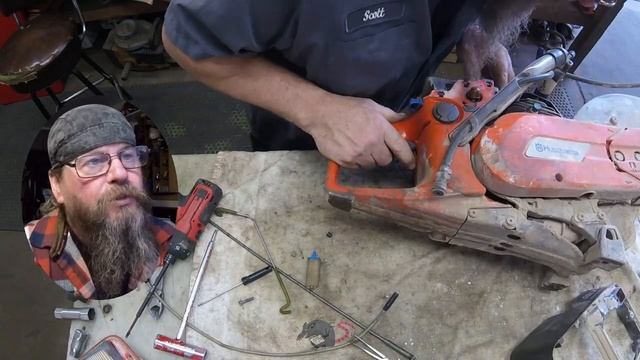 Husqvarna K760 Won't Start-Fixed! смотреть онлайн