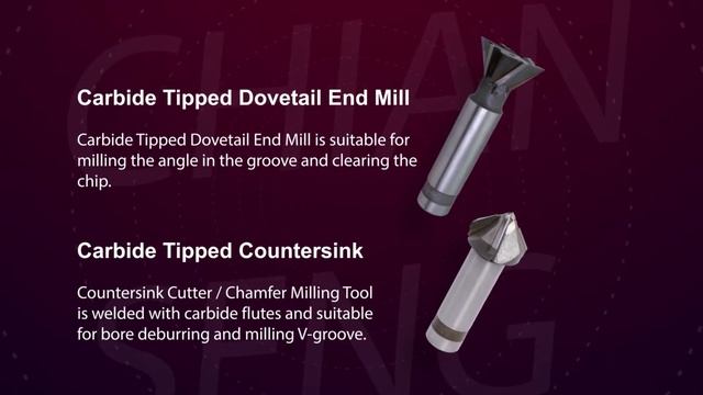 Chian Seng Machinery Tool Co., Ltd. - Milling Cutting Tools смотреть онлайн