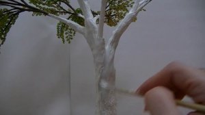 Дерево из бисера. Мастер-класс. Часть 2.