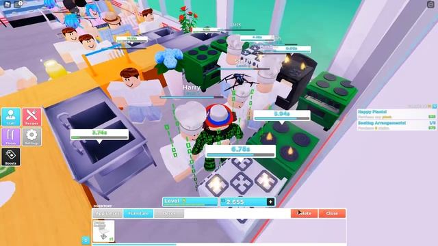 My Restaurant! (Русский) Roblox двух этажный ресторан смотреть онлайн