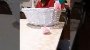 Свадебные хлопоты...оформляем корзины 🦋🦋🦋🌺🌺🌺