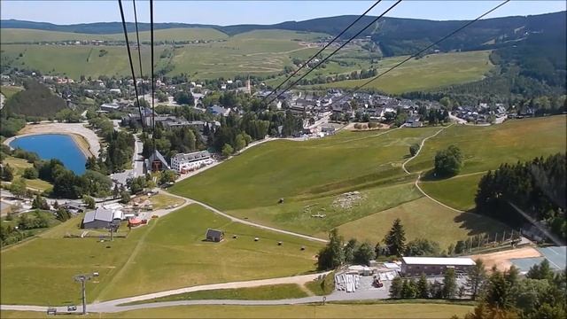 Fichtelberg Seilbahn in Kurort Oberwiesenthal - Erzgebirge (2017) смотреть онлайн