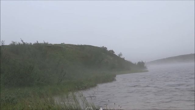 Кольские кейвы, непогода