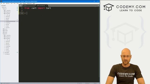 12. Customer Sessions Shopping Cart - Django Wednesdays ECommerce 12 смотреть онлайн