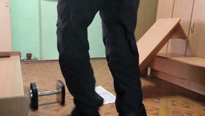Жим гантели под 40 градусов, на работе. (18.05.24)