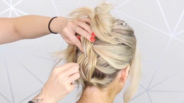 Festive Hairstyle For Short Hair!?