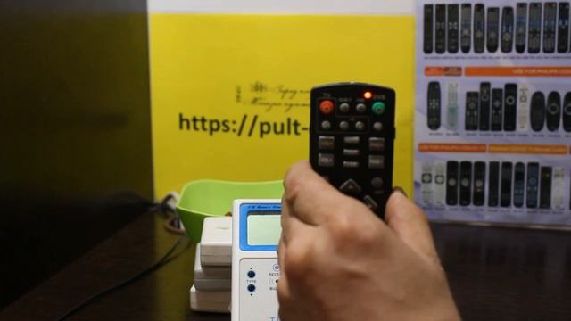 Настройка Huayu RM-D1155+5 DVB-T2+TV с обучением под TV универсальный ...