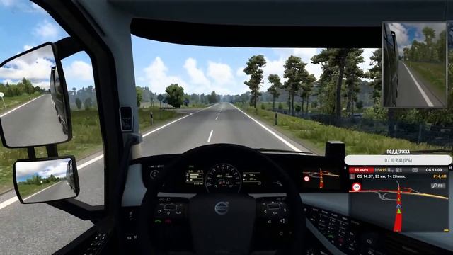 Euro Truck Simulator 2. КОНВОЙ. Серия 9. смотреть онлайн