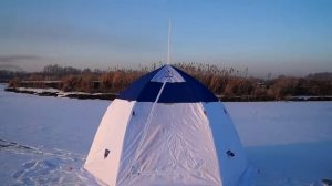 Палатка для зимней рыбалки Зонтик Пингвин 3