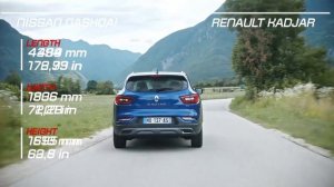 Nissan Qashqai vs Renault Kadjar