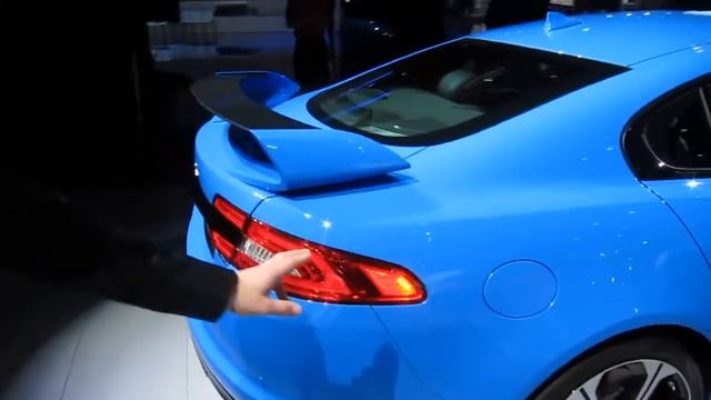 2014 JAGUAR XFR-S - WORLD PREMIERE at LA Auto Show 2012 by KrekiLA смотреть онлайн