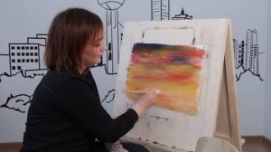 Мастер-класс по растяжке цвета. Гуашь