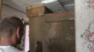 Штукатурка печи глиной.. часть 2.
