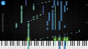 🎹 Love Story, Francis Lai, Synthesia Piano Tutorial