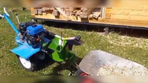 Измельчитель веток к мотоблоку_видеоотчет от покупателя