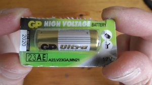 Батарейки GP 23A 23AE MN21 A23 V23GA VR22 12 В 23A